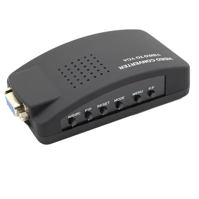 15 Pin VGA SVGA A S-Video 3 RCA TV Di Converter Cable - Foto 12