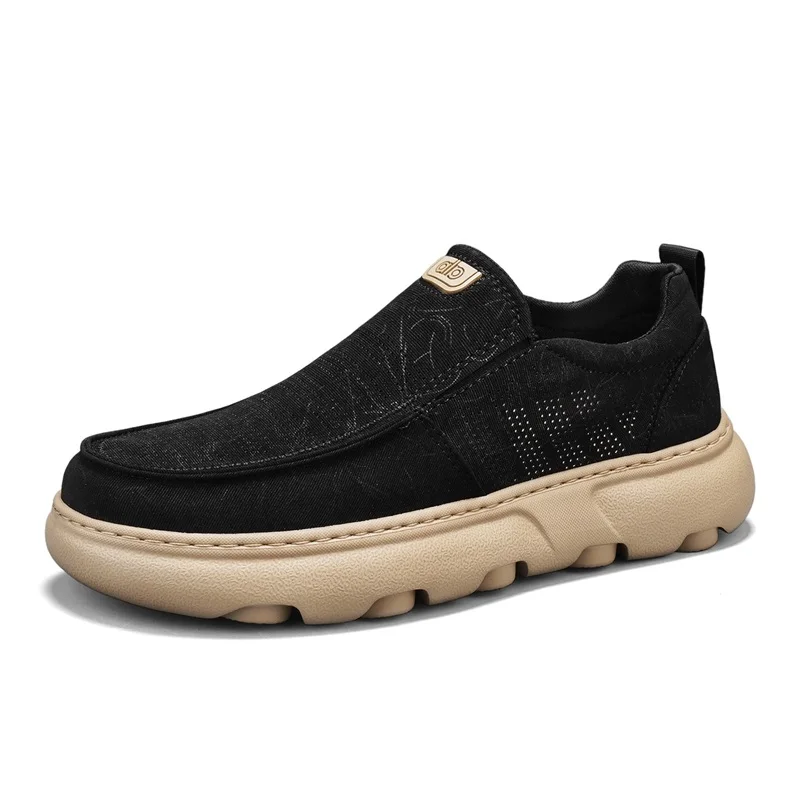 Herren-Loafer, handgenäht, einfarbig, lässig, schlicht, zum Hineinschlüpfen, für alle Jahreszeiten, geeignet zum Autofahren, für den Alltag, das Büro und Business_voghion.com