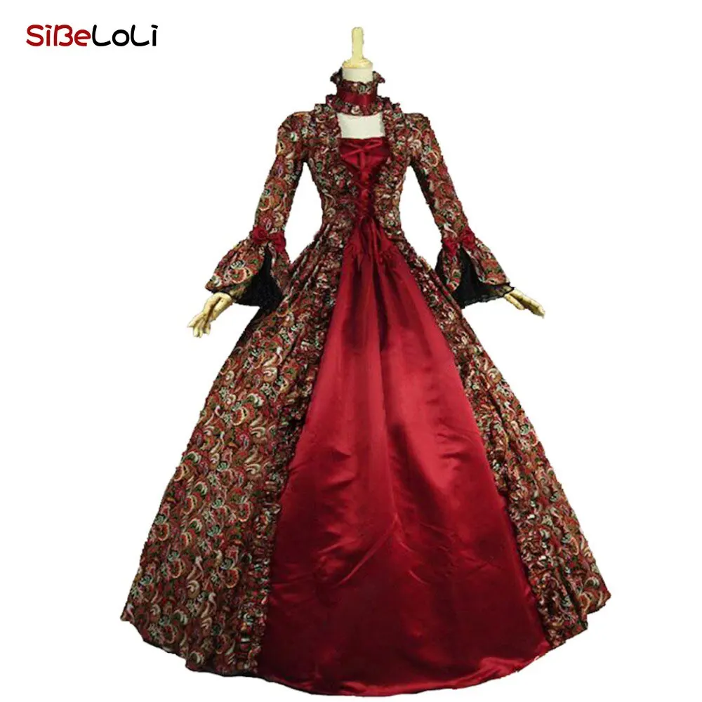 Medieval Renaissance 18th Century Costume Women Gothic