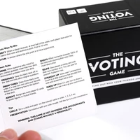 The Voting Game Party Game About Your Friends English Card Game Find Out Who Your Friend Are 1