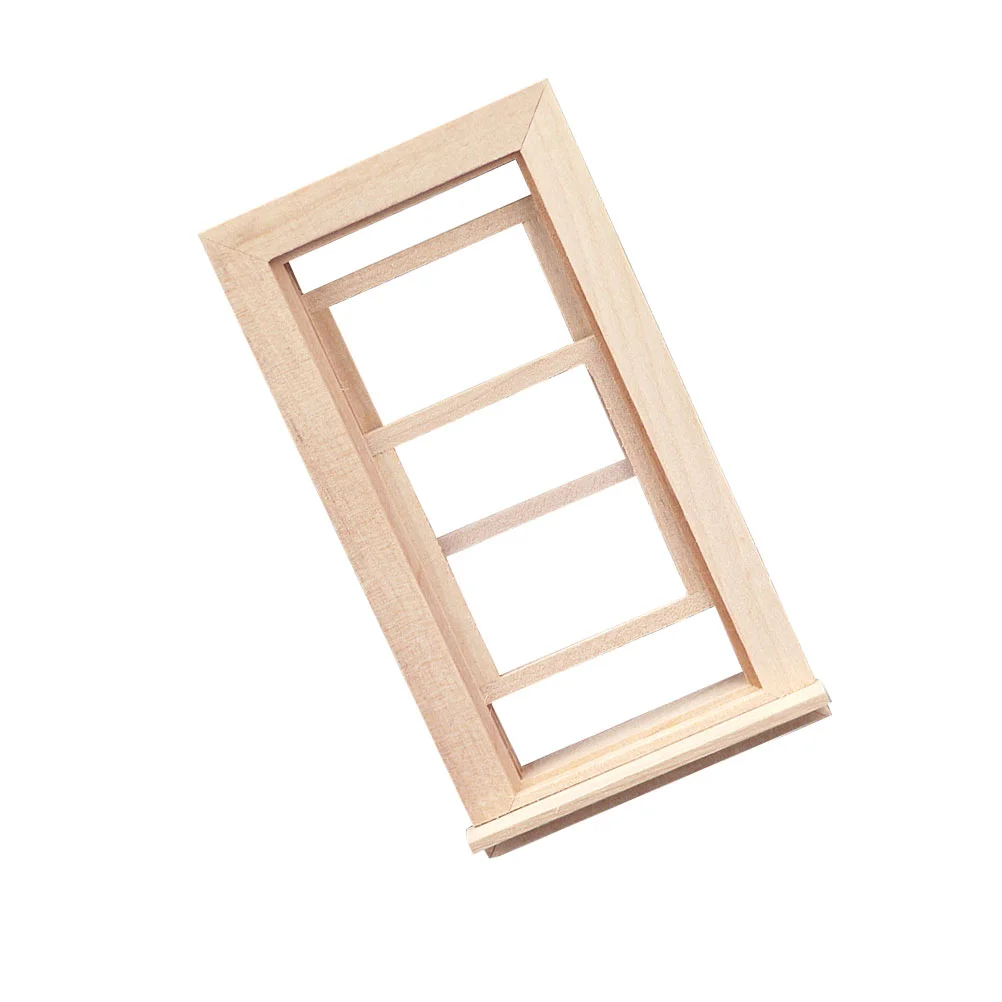 Simulation Doors and Windows Playing House Ornament Playhouse Accessories Blank Furniture Home Decor