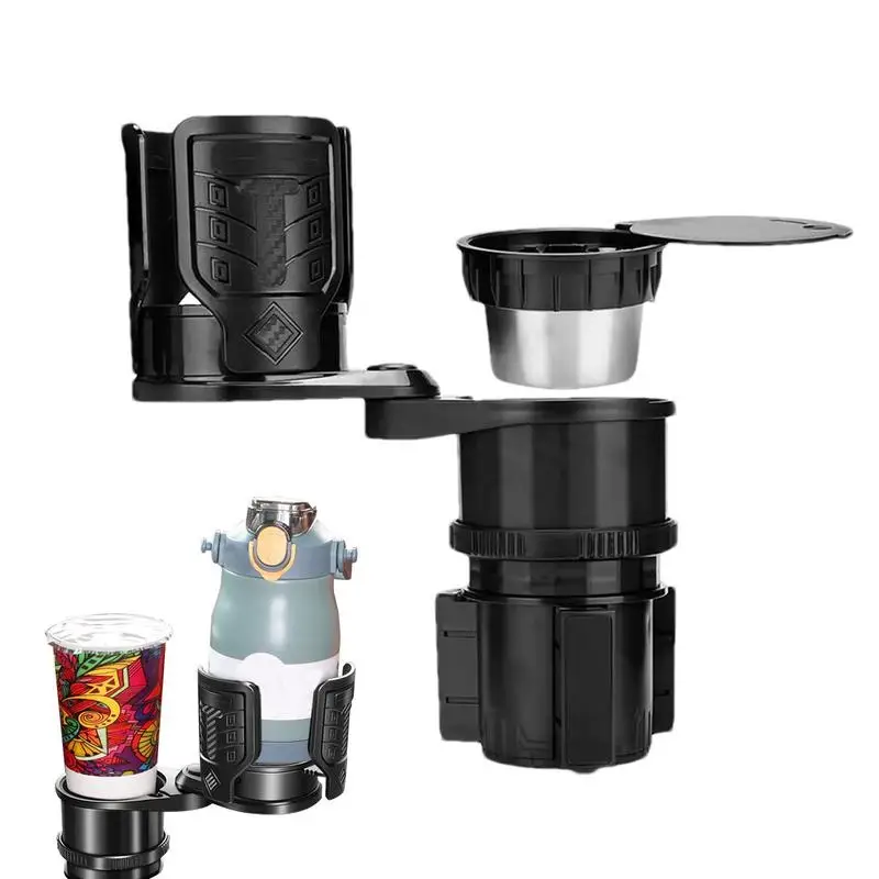 

Adjustable Cup Holder For Car Adjustable Base Vehicles Rotating Anti-Slip Drink Holder Removable Shock-Proof Cup Holder With