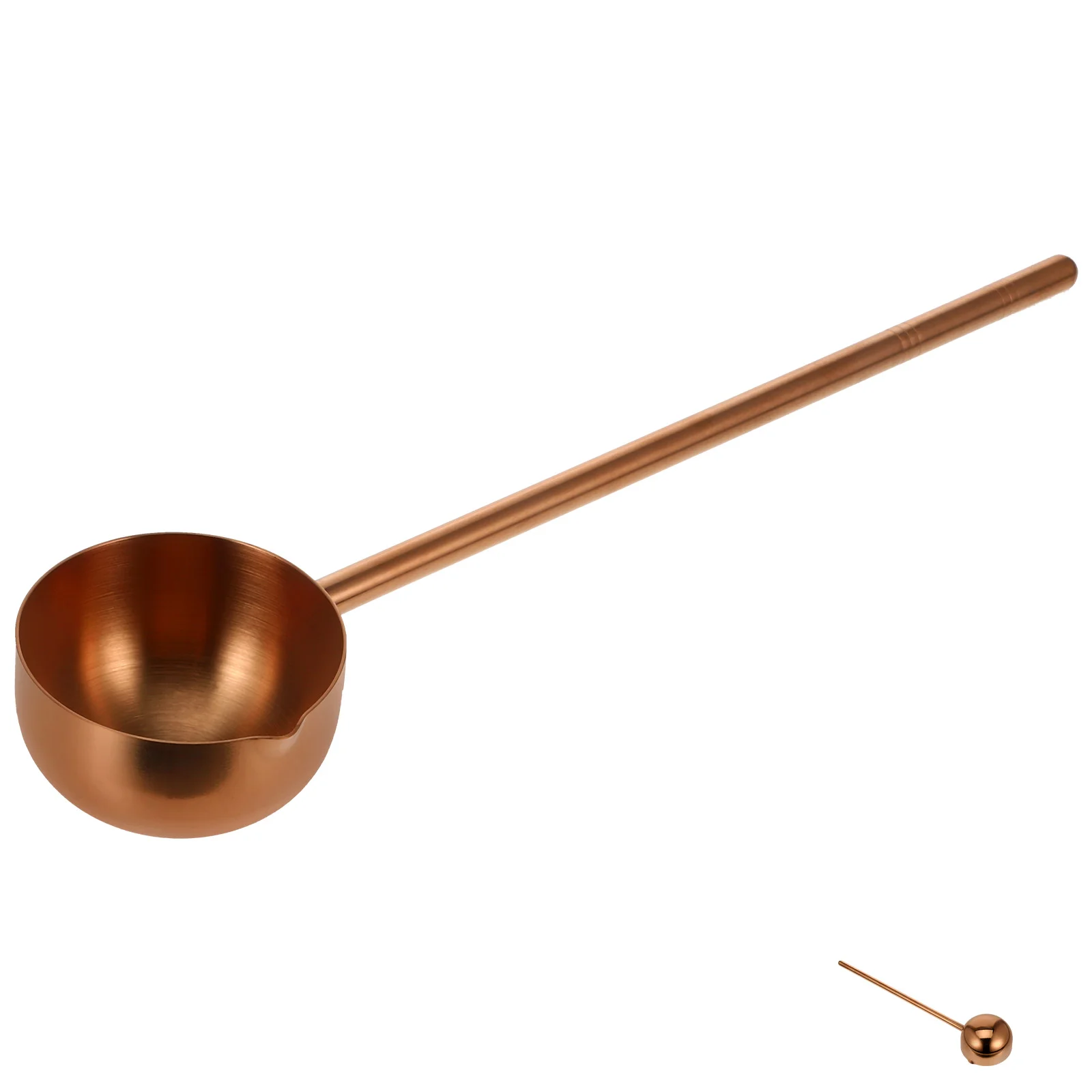 Stainless Steel Spoon Ladle Convenient Large Household Water Scoop Multipurpose Kitchen Gadget