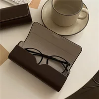 Étui à lunettes café vintage – Porte-lunettes portable léger, idéal pour les voyages et l'utilisation quotidienne, accessoire de voyage 3