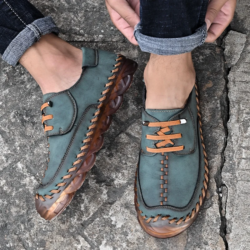 Freizeitschuhe für Herren, Herren-Turnschuhe, Laufschuhe, Wanderschuhe, leichte Turnschuhe, Sport, Outdoor, atmungsaktiv
_voghion.com