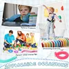 1-12PCS Alpaca Elastic Rope Violin Toy Long Noodles Elastic Toy Children's Stress Relief Toy Autism Toy Sensory Toy Gift Filler 3