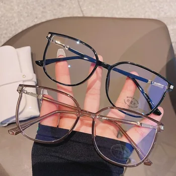 Reading Glasses, Anti Blue Light Glasses Oval Shaped Women and Men Glasses