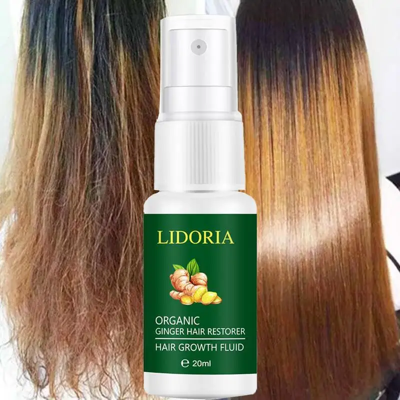 Spray à base de plantes naturelles pour la croissance des cheveux, essence  de renaissance des cheveux, huile essentielle, prévention de la perte de  cheveux post-partum, traitement à croissance rapide, 3 pièces 