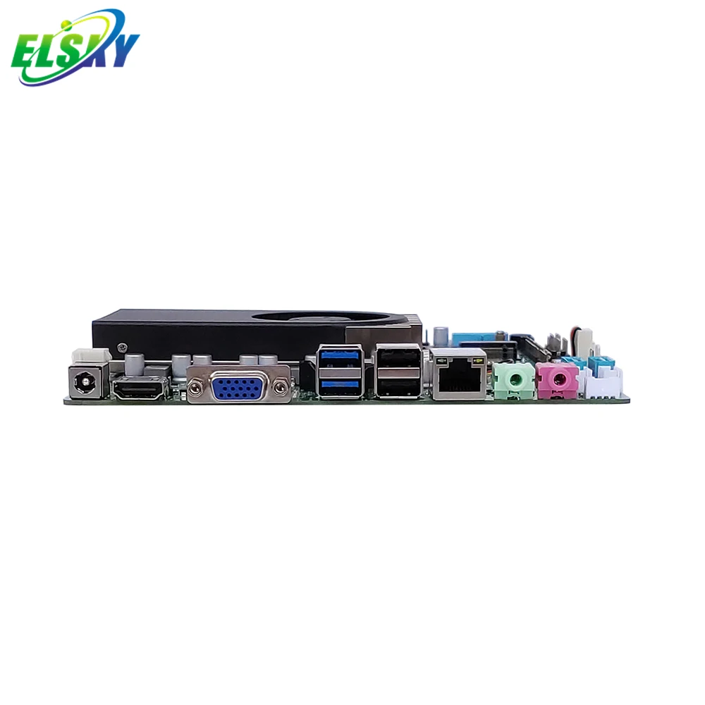 ELSKY 8 세대 코어 i5 8250U 쿼드 코어 프로세서, 2LAN 6COM GPIO 4K EDP DP LVDS 1HDMI VGAI3 I5 I7 미니 ITX 마더보드