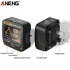 ANENG AC11 Voltage Test Socket Detector US/UK/EU/AU Plug Ground Zero Line Phase Check Rcd NCV Test Digital Smart Socket Tester 4