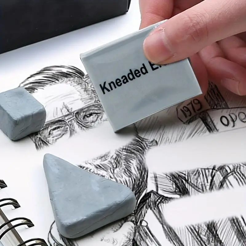 Kneadable Eraser 2-pack Art Kneaded Eraser For Sketching Drawing Painting Soft Malleable For Artists Students