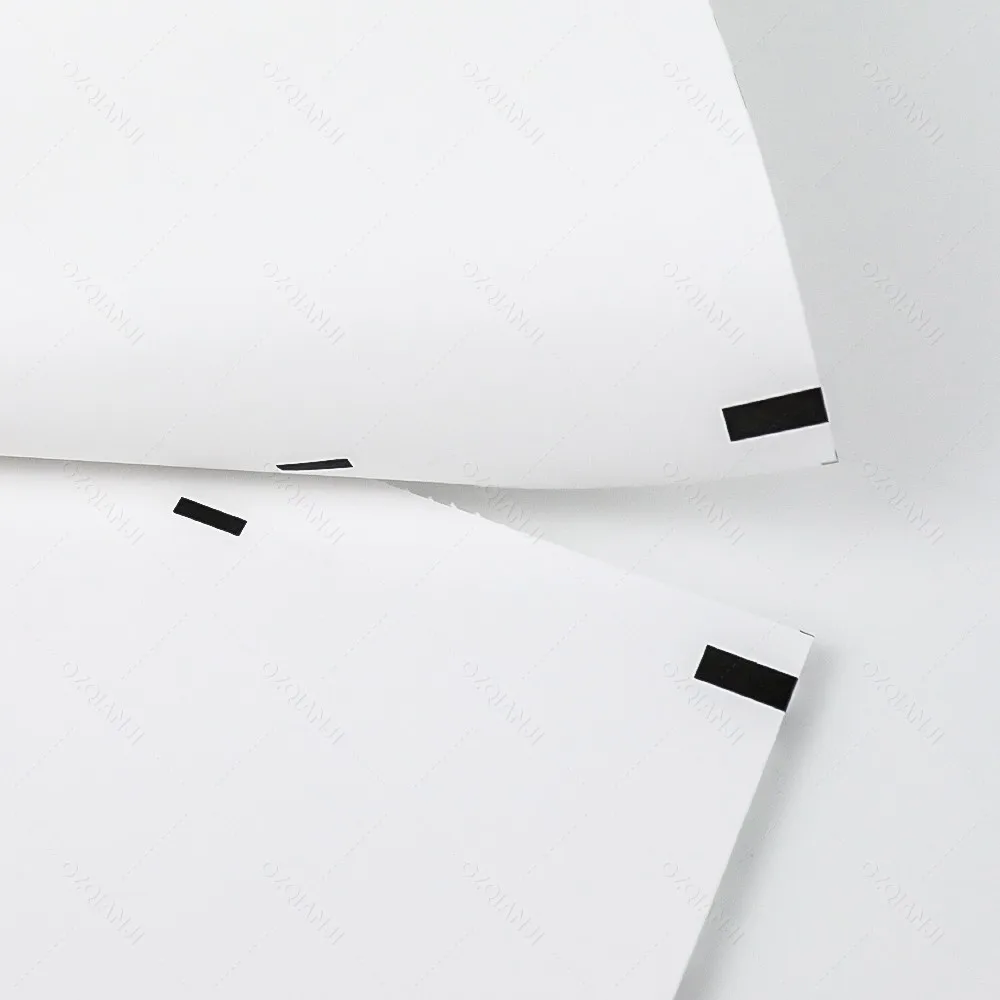 Rolls/Folded Thermal A4 Paper Suitable A40 Thermal Printer Quick-Dry Continuous Papel Termico for Office, Home, School Use