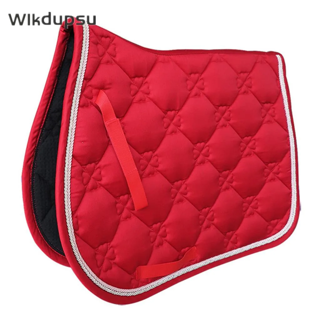 Saddle All Purpose Horse Riding Sweat Absorbent Blends Mat Shock Absorbing Performance Equestrian Jumping Event Pad