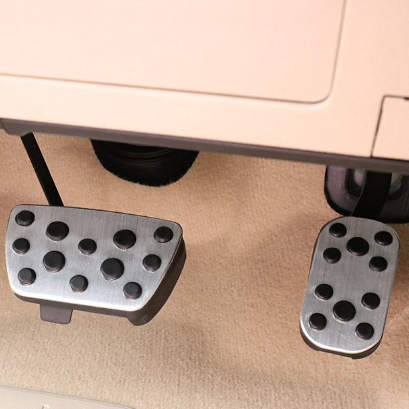 

Для Toyota Prado 10-22 металлическая педаль акселератора, педаль тормоза, модификация салона, противоскользящая