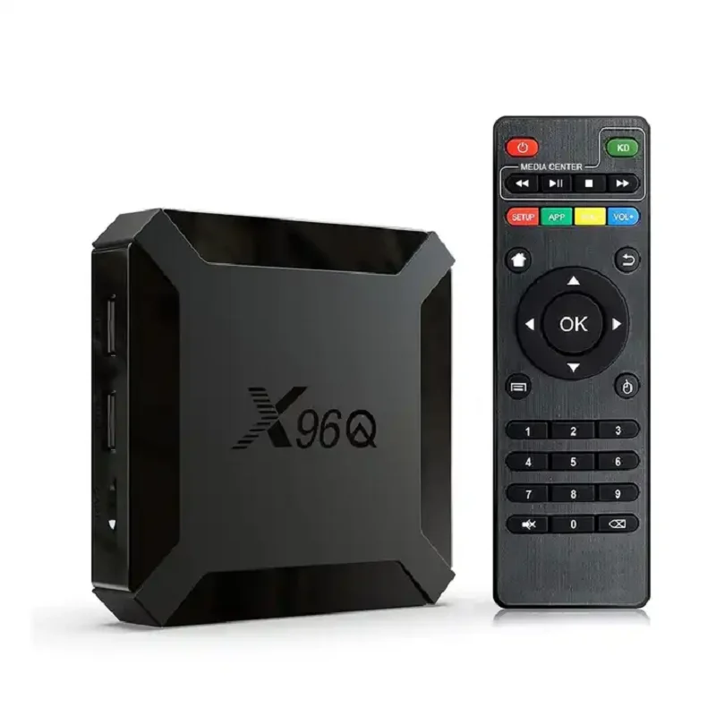 X96Q 2GB 16GB Android 10.0 TV Box Allwinner H313 Quad Core 4K 2.4G Wifi X96Q 1GB 8GB Set Top Box