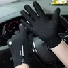 Warm Gloves for Men Women Winter Cycling Windproof Motorcyclist Waterproof Thermal Zipper Non-slip Touch Screen Velvet Gloves 2