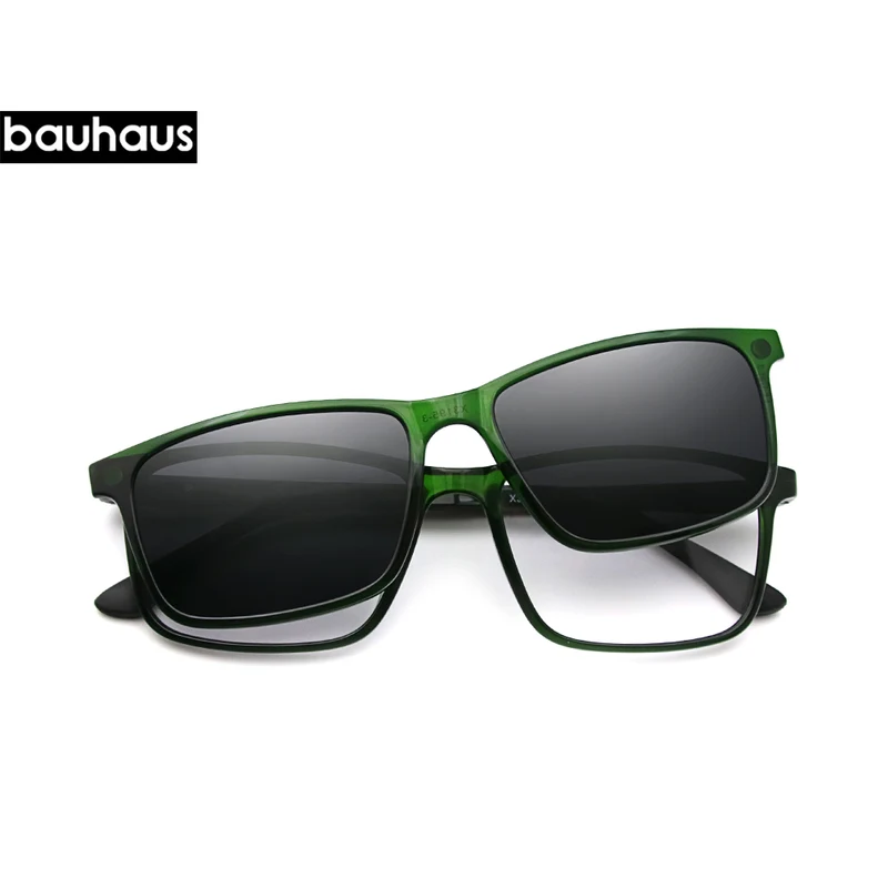 X3195 Magnet Clip On Glasses Frame Men Prescription Optical Eyeglasses Frame Women Myopia Polarized Magnet Clip On Sunglasses