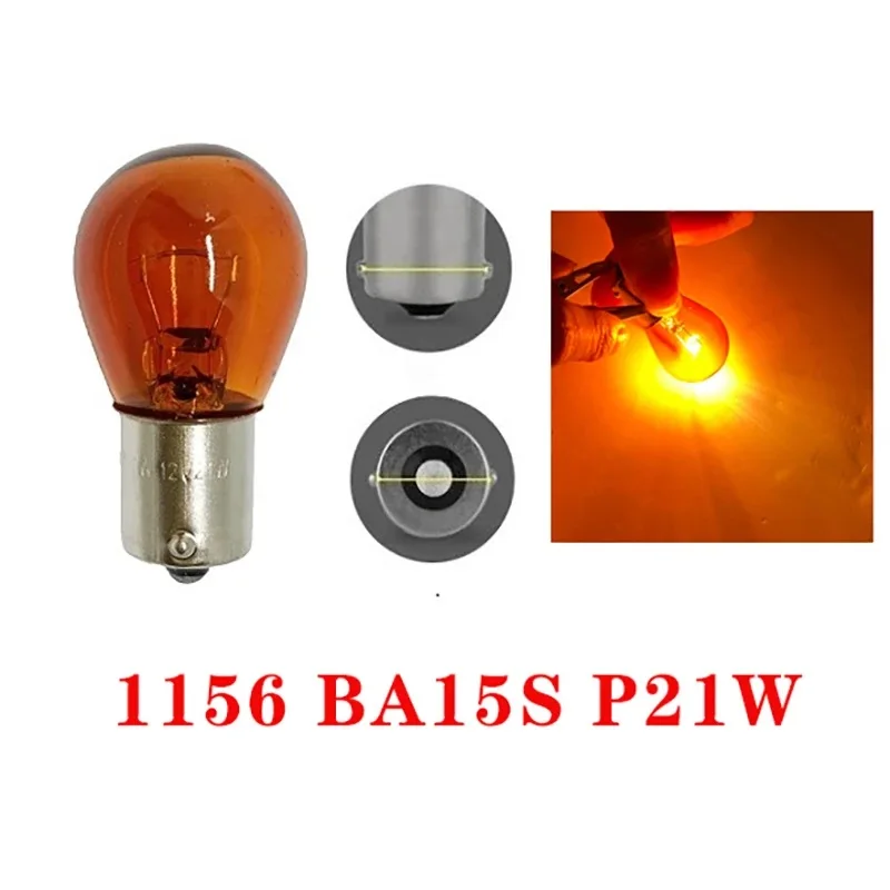 Vibrant Multi-Color Halogen Bulb Set - Custom Turn, Tail & Reverse Light Styling in 5 Stunning Hues