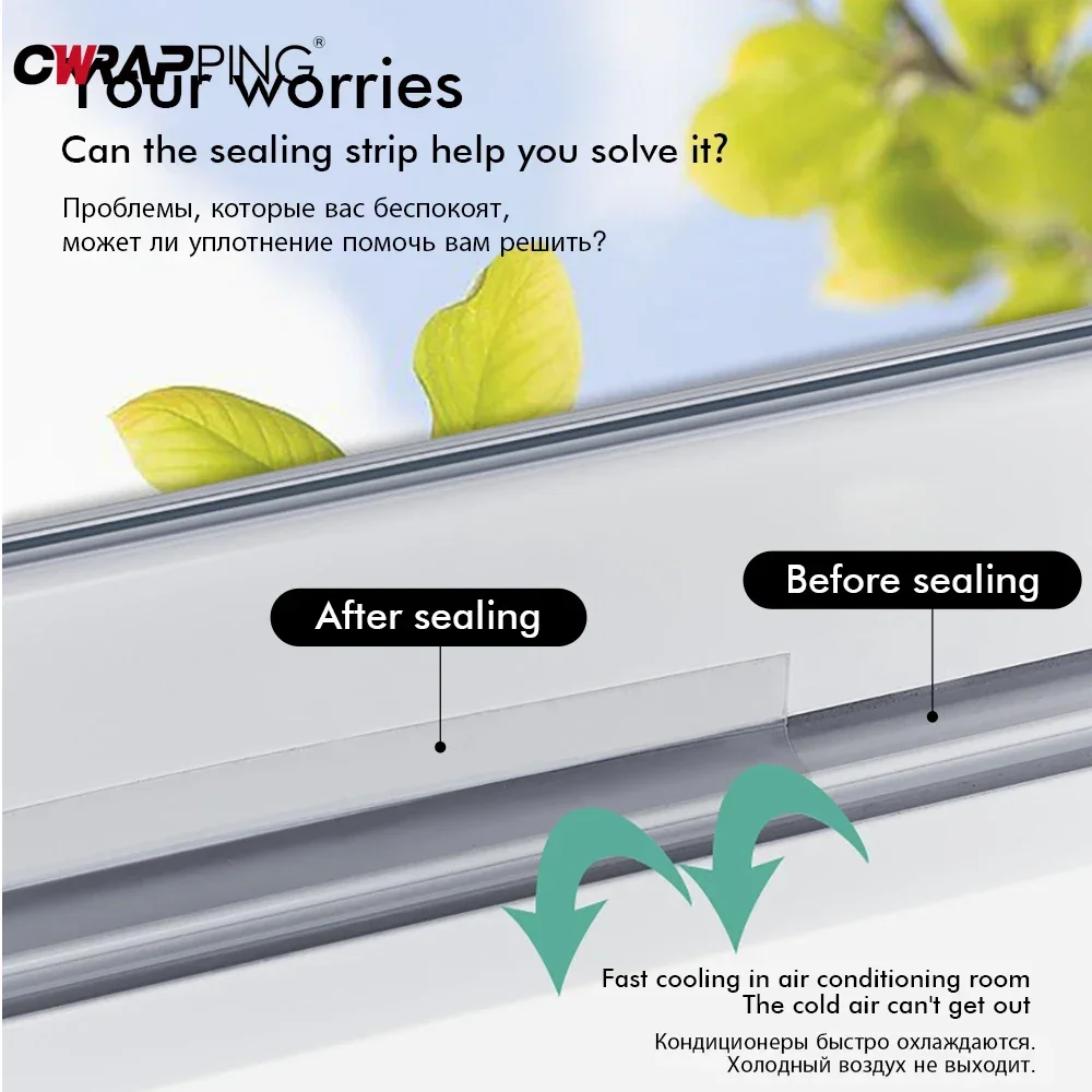 Door Draft Stopper Window Seal Strip Stop Cockroach Silicone Weather Stripping Fo Keep Home Warm Dust Free Bathroom Accessories
