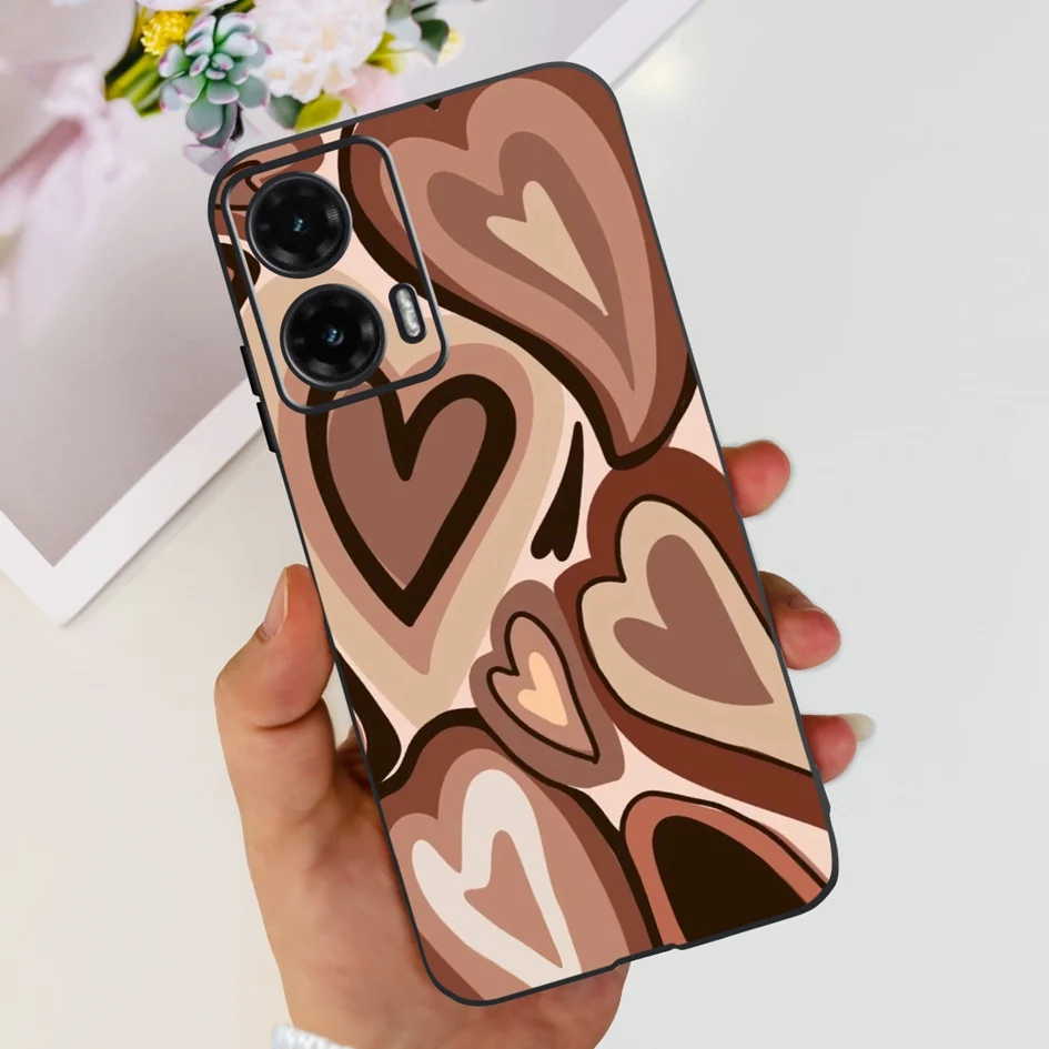 Cute Cartoon Cat Butterfly Soft Silicone Bumper Protective Phone Case