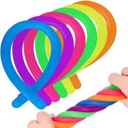 Jouet de décompression pour enfant et adulte, Anti Stress, corde TPR, matière lumineuse 