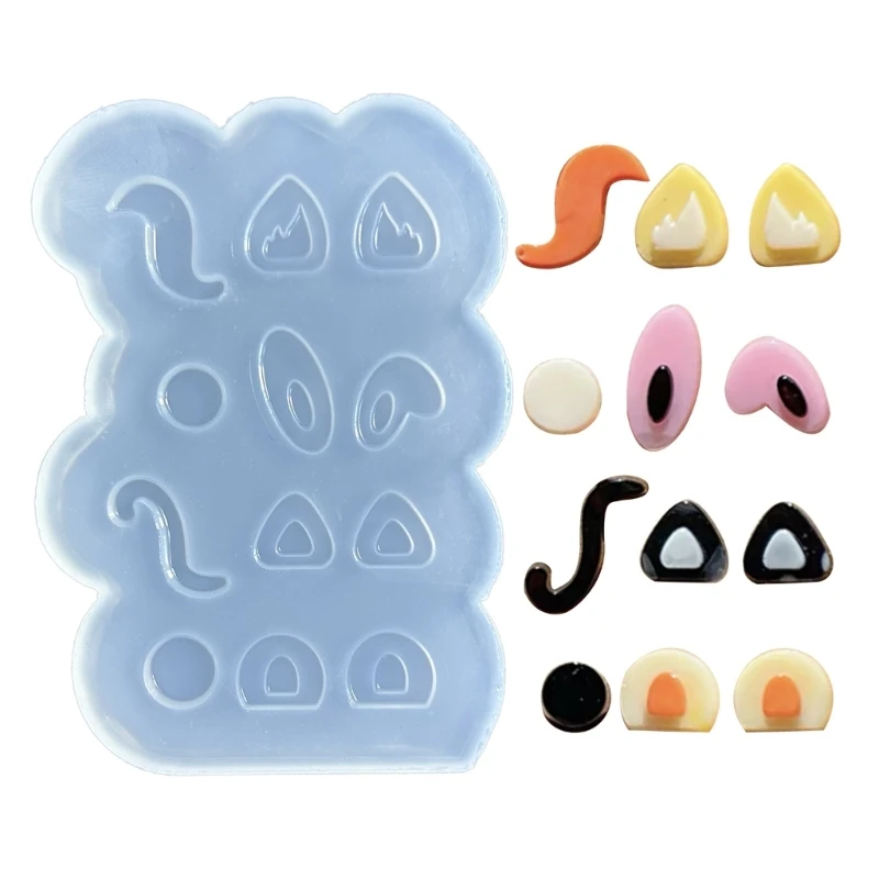 

2024 New Tail Ears Silicone Mold Hollow Epoxy Shaker Fillings Silicone Molds Epoxy Resin Fillers Mold for Quicksand Resin Mold