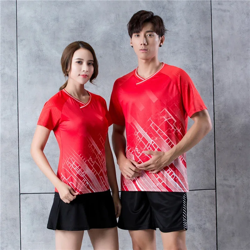Sports Clothes Short Sleeve Long Sleeve T Shirt Men Women Tennis Badminton Table tennis Jerseys Uniform