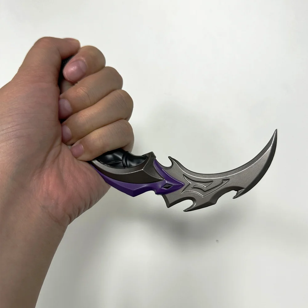 Valorant Karambit EP5 Metal Model Claw Knife 15CM 1:1 Replic Game Melee Weapon Real Steel Katana Desk Craft Ornaments Toys Boys game knife cosplay toy cosplay claws cosplay prop