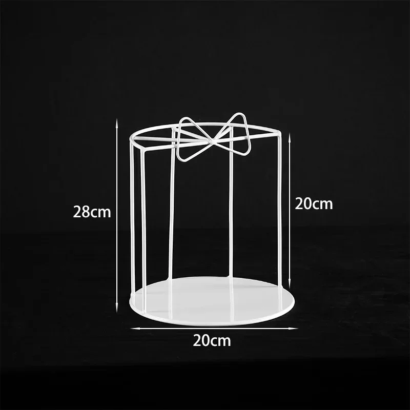 Wedding Dessert Table Decoration European Style Cake Frame Wedding Props Cake Plate Iron Dim Sum Frame Exhibition Stand