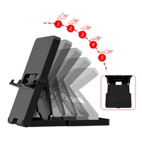 For funda Nintendo switch lite stand Foldable bracket with 5 game cards storage for nintendo switch oled console Display rack - Image 4