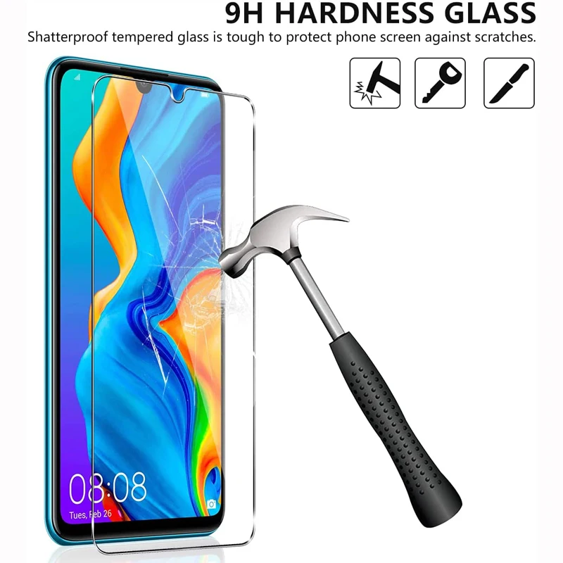 4PCS Premium Tempered Glass Screen Protector Set