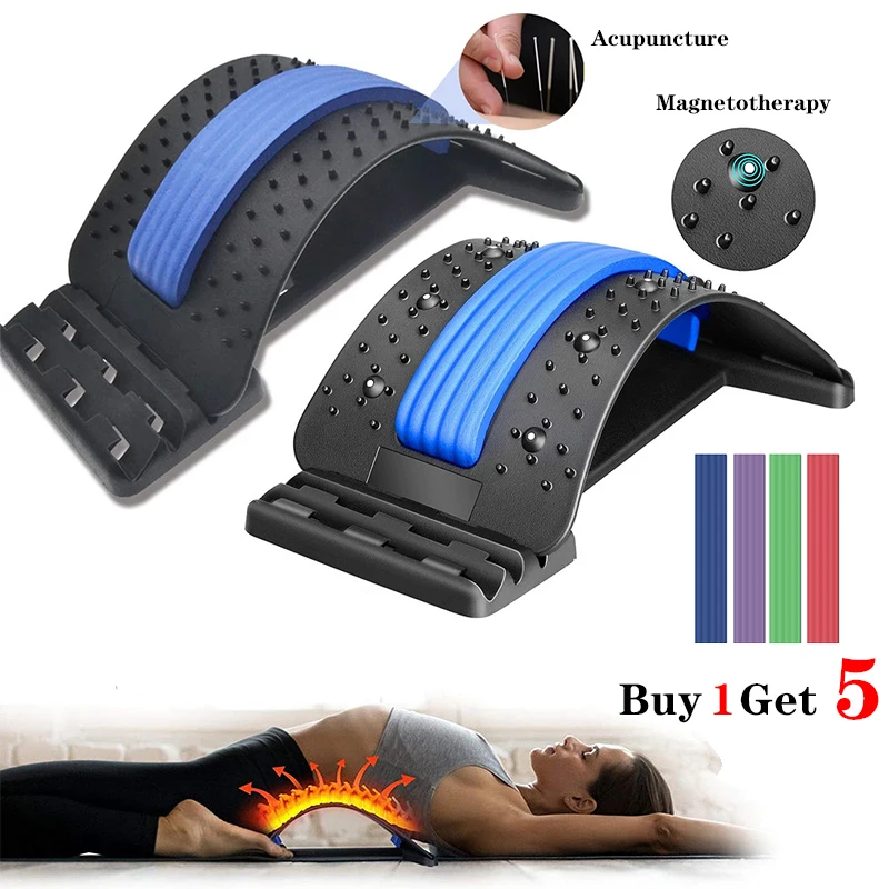 Adjustable Back Massager Stretcher Back Support Stretcher
