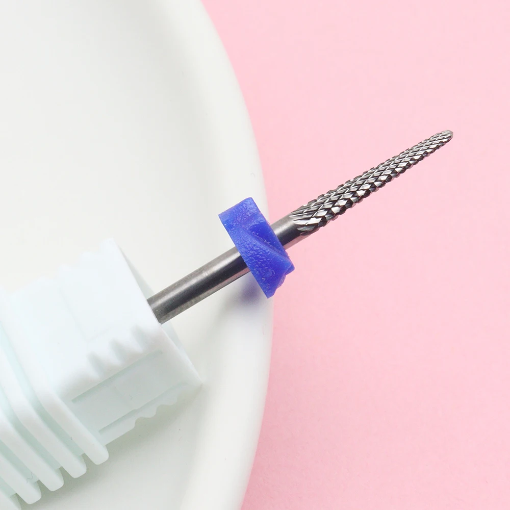 Hot New Tungsten steel Nail Drill Bits Pedicure Carbide Milling Cutter for Nail Files Manicure Cutter Nail Art Tool 2.35mm 5