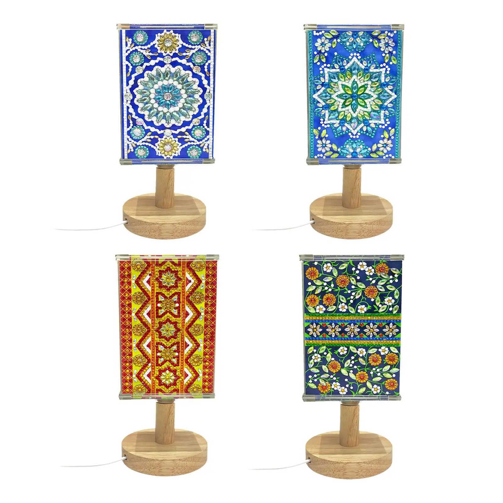 

DIY Diamond Painting Lamp Diamond Painting Table Lamp for Office Bedroom
