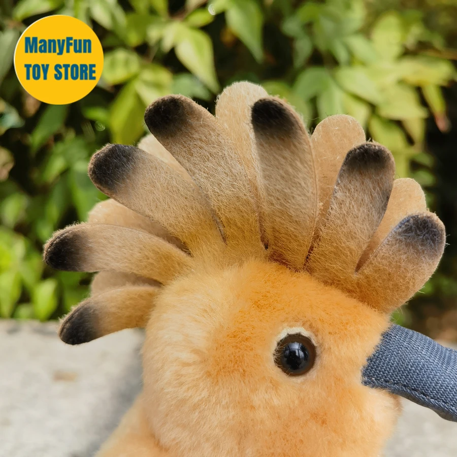 Hoopoe Plush Toy Woodpecker Plushie Titmouse Peluche Lifelike Birds Stuffed Animals Simulation Doll Toy For Kids 5