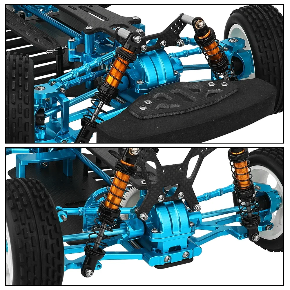 S.N　TAMIYA　TT02B フルセット Metal & Carbon Fiber Frame Chassis with Shock Absorbers