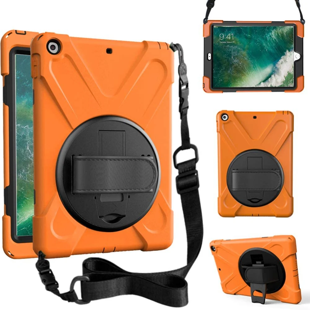 Funda para iPad de 10.9 pulgadas, funda para iPad 10 Gen: con protección  fuerte, protector de pantalla, correa de mano, correa para el hombro,  soporte