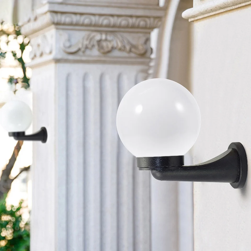 Abat-jour Boule Givré Pour Ampoule, Couvercle De Lampe D