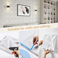 แผ่นติดผนังลายเพชร 3 มิติ สำหรับตกแต่งห้องนั่งเล่น สไตล์โมเดิร์น ลายเกมอีสปอร์ต 10 ชิ้น 6