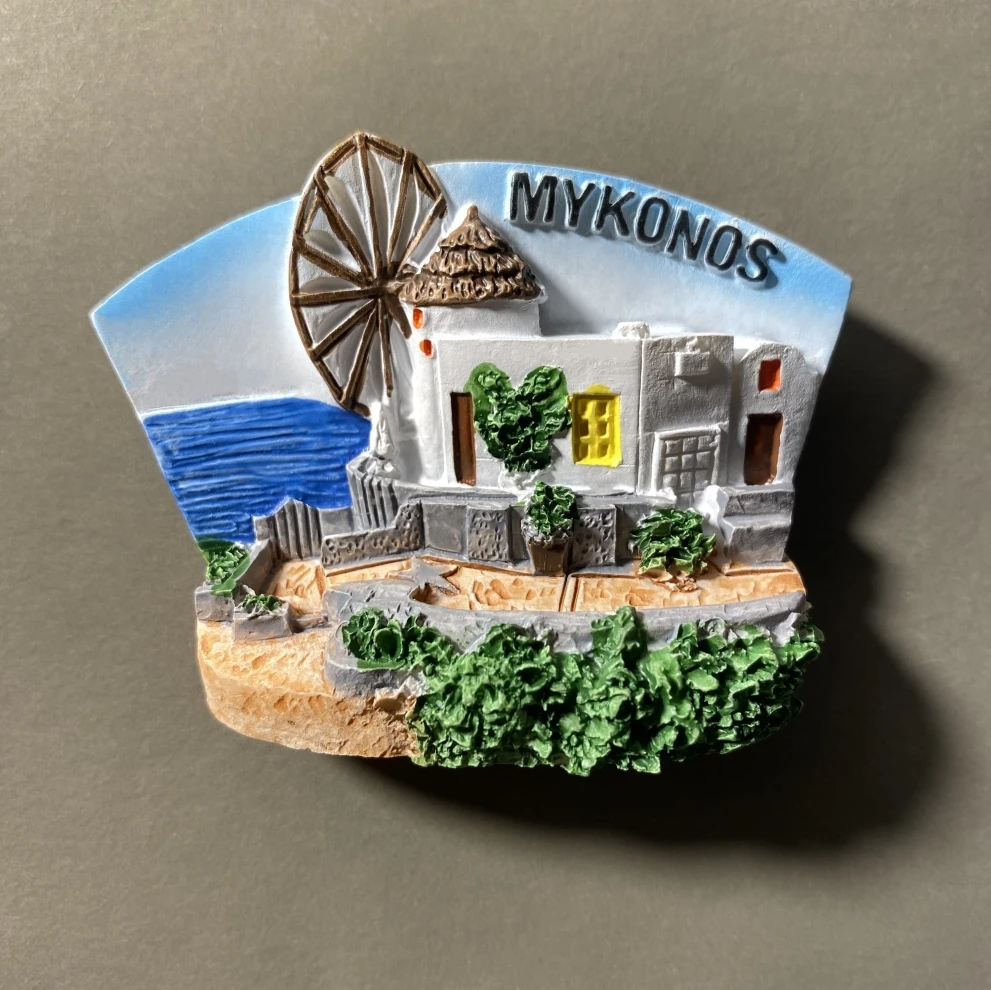 Description Picture 2 of itemEurope Greece 3D Fridge Magnets Tourism Souvenir Refrigerator Magnets Sticker Collection Handicraft Decoration