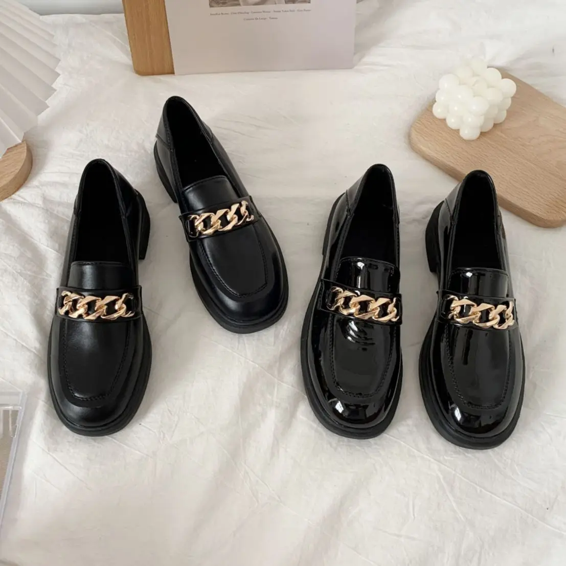 loafers women Mary Jane Shoes Japanese School Students Uniform Shoes JK  Round Toe Women Girls Lolita Cosplay Shoes Sweet Shoes _ - AliExpress Mobile