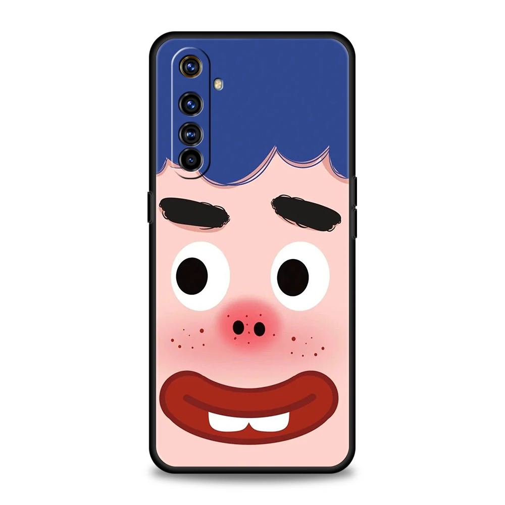 Whimsical Cartoon Character Soft TPU Phone Case Cover
