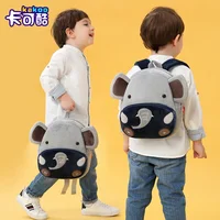 Cartoon plush backpack bag with custom name for kids  Toddler School Bag school bag for boys kids 2