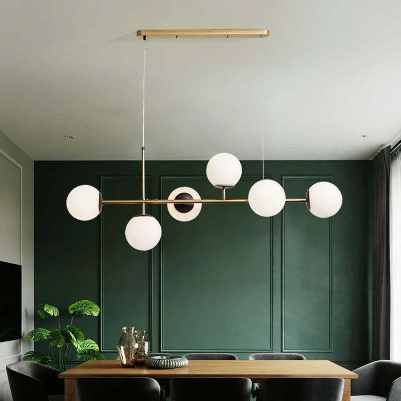 

Nordic Restaurant Chandelier Master Bedroom Modern Minimalist Creative and Slightly Luxury Internet Celebrity Designer Dining