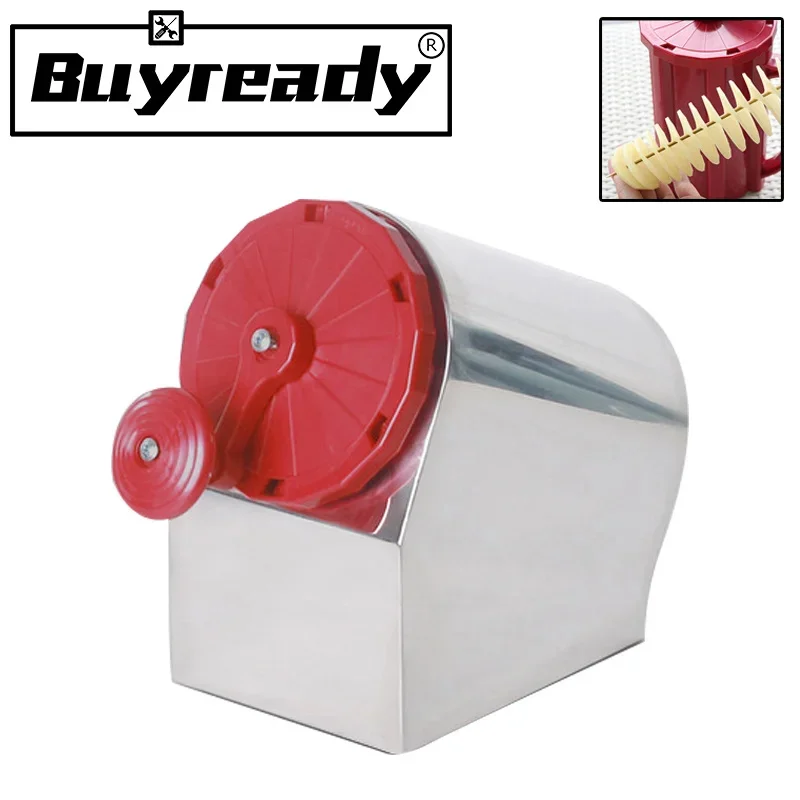 Household Potato Tower Machine 3-in-1 Tornado Potato Spinning And Cutting Machine Commercial