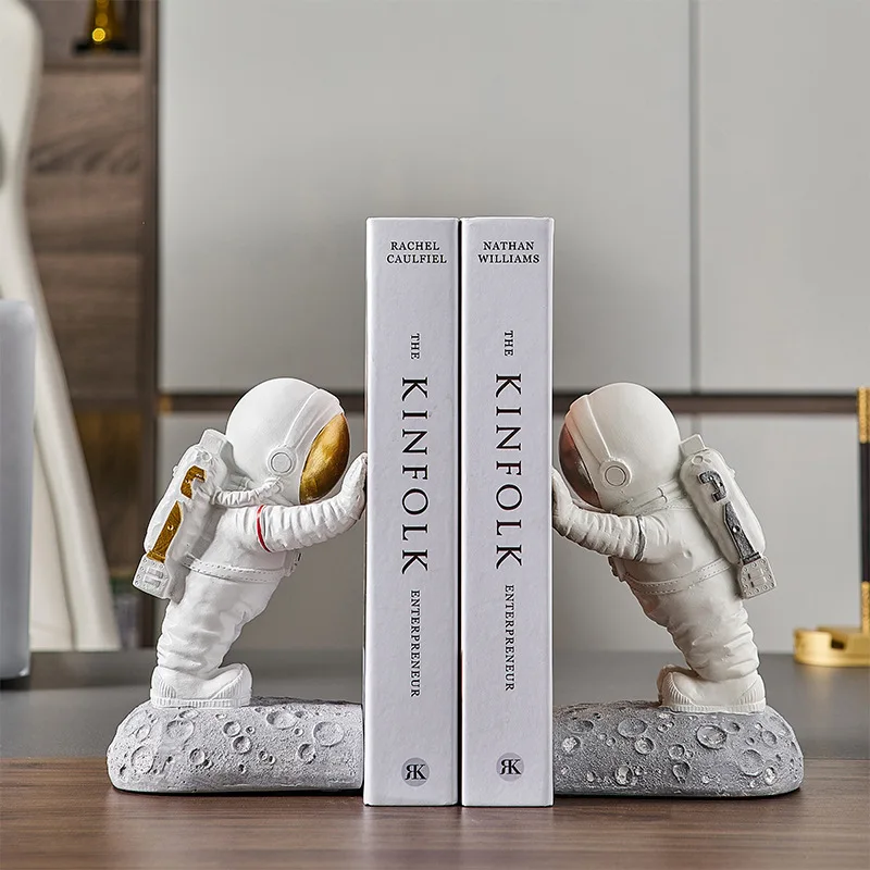 nordic-creative-astronaut-bookstop-decoration-modern-children's-room-study-bookstand-office-desktop-bookcase-decoration