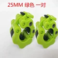 25mm green pair