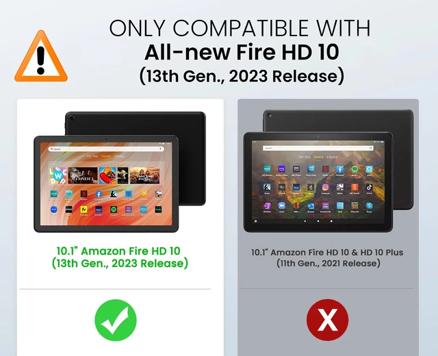 MoKo Case for New  Kindle Fire HD 10 Tablet (13th Gen,2023