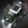 Newest 1/24 2.4G 2402 RC Cars 4WD Alloy Climbing Car LED Light, Fog Light, Double Flashing Light, Turn Light, Reversing Light 3