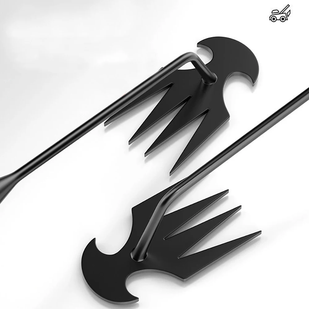 Weeding Artifact Uprooting Weeding Tool Steel Weed Puller Dual Purpose Hand Remover for Garden Yard Farm Weed Removal
